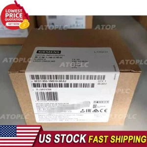 New Siemens 6ED1055-1NB10-0BA2 6ED10551NB100BA2 LOGO! DM16 24R expansion - Picture 1 of 5