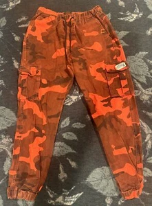 Shein Camouflage Print Elastic Waist Sweatpants Size S - Picture 1 of 5