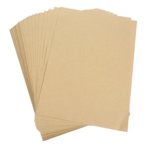 Handcrafted Thick Kraft Paper Sheets A4 Size Crafting Paper For Diy Paper - Picture 1 of 20