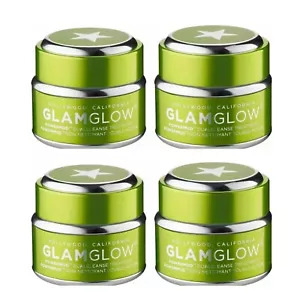GLAMGLOW POWERMUD Dualcleanse TREATMENT 4x .5 =2oz New Sealed Fast/Free Shipping - Picture 1 of 2