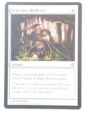 MTG Veteran's Reflexes Worldwake Regular Common