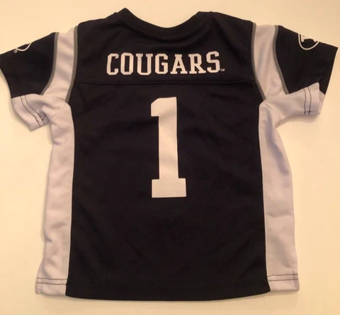 BYU Brigham Young University Cougars Jersey - Toddler 2T - BIG 12- Colosseum Cover