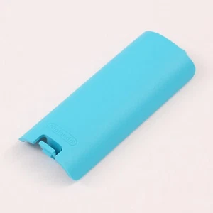 Genuine OEM Nintendo Wii Remote Replacement Back Battery Door Cover (Blue) - Picture 1 of 3
