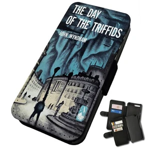 Printed Silicone Flip Mobile Phone Case Cover Gift Original Day Of The Triffids - Picture 1 of 4