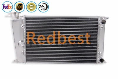 Radiador de aluminio de 2 filas para Volkswagen Golf Base Hatchback 1985-1991 1,6 1,8 L I4 Foto 1 de 4