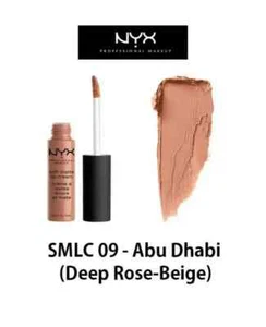 NYX MAQUILLAJE PROFESIONAL SUAVE MATE CREMA LABIAL - ABU DHABI SMLC 09 - Imagen 1 de 2