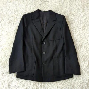 Traje Chaqueta a Medida Y's Yohji Yamamoto Negro Talla S Japonés de Japón - Imagen 1 de 9