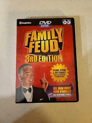 Family Feud 2007 DVD Trivia Game 3rd Edition John O'Hurley Complete Prown 13SALE - Image 1 of 4