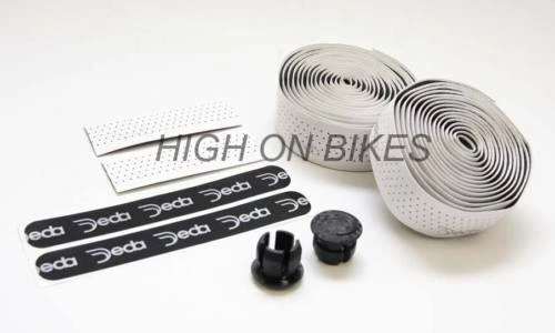 Deda Mistral Leather Effect - Perforated Bar Tape - White - Image 1 of 1