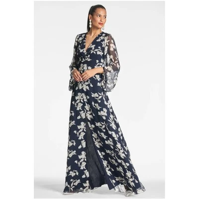 Vestido Sachin + Babi Jenny Floral Manga Globo Talla 12 NUEVO Foto 1 de 4