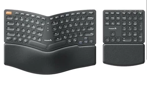 ProtoArc Wireless Ergonomic Keyboard, EK04 2.4GHz Wireless Ergo Keyboard - Picture 1 of 14