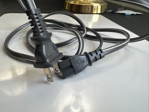 Cable adaptador de corriente alterna Sony Fat Edition original PS2 funciona para PS1 PS3 PS4 - Imagen 1 de 2