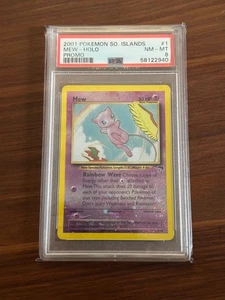 Mew 1/18 - Southern Islands - Reverse Holo - PSA 8 - Pokemon TCG - Bild 1 von 3