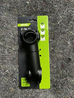 EVO E-Tec OS Stem 28.6mm 100mm, ±7°, 31.8mm, Black - Image 1 of 4