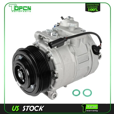 AC A/C Compressor For BMW 128i 3.0L 2008-2011 325i 2.5L 2008-2010 M3 2012-2013 - Image 1 of 4