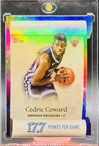 Cedric Coward Nice List Rookie 2025-26 Topps Holiday Advent #ML-11 Memphis Grizz - Bild 1 von 2
