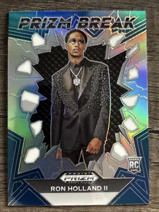 2024 Panini Prizm Draft Picks - Prizm Break Ron Holland II #4 Silver Prizm (RC) - Bild 1 von 2