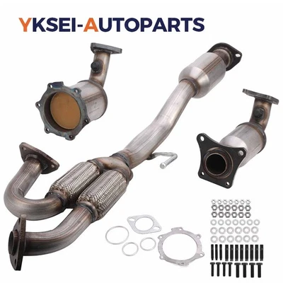 3PCS Catalytic Converter Set For Nissan Murano 3.5L 2003 2004 2005 2006 2007 NEW - Image 1 of 4