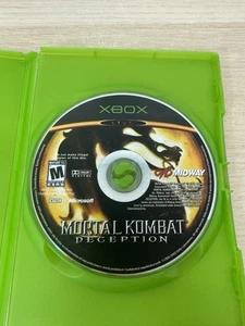 Mortal Kombat: Deception (Microsoft Xbox, 2004) - solo disco - testato e funzionante - Foto 1 di 2