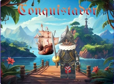 BRAND NEW custom LEGO 1 × Conquistador - Neu  - Bild 1 von 4