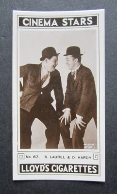 Richard Lloyd Cinema stars 3rd series - Laurel and Hardy 1936 - Image 1 of 2