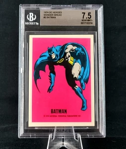 1974 Batman Wonder Bread National Periodical Publications DC Comics BGS 7.5 - Picture 1 of 2