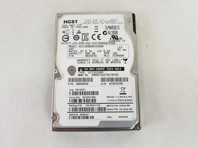 HGST NetApp HUC109060CSS600 600 GB SAS 2 2.5 in Enterprise Hard Drive - Image 1 of 3
