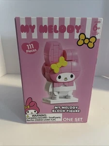 Sanrio My Melody Hello Kitty Building Block Figure 111 Pieces NIB - Picture 1 of 6