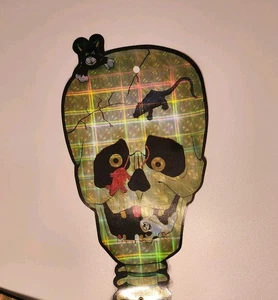 Vintage FUN WORLD Poseable JOINTED SKELETON Die Cut HALLOWEEN DECOR Spooky 60" - Imagen 1 de 15