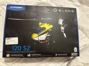 Blade 120 S2 Fixed Pitch RTF Electric Micro Helicopter w/SAFE, DSMX 2.4GHz Radio - Picture 1 of 4