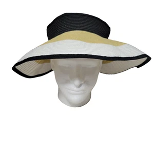 Callaway Allure Sonnenblende Golf Damen verstellbar UV Papier Stroh verstaubar Hut NEU - Bild 1 von 14