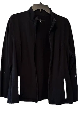 Karen Scott Sport Petite Extra Large Black Jacket - Image 1 of 4