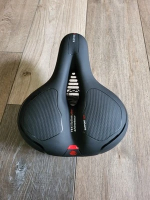 Cojín de gel para asiento de bicicleta extra ancho cojín cómodo suave nuevo Foto 1 de 4