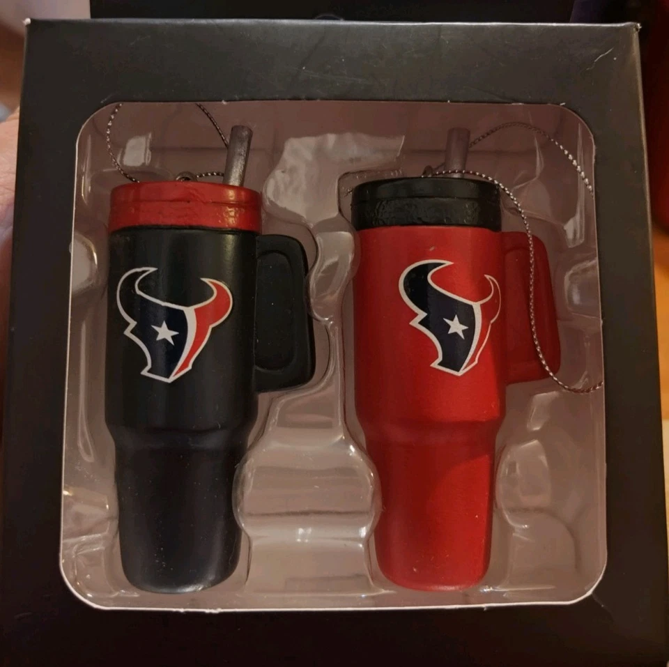 New Houston Texans Colossal Tumbler Christmas Ornaments - Image 1 of 1