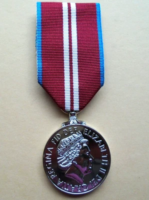 QUEENS DIAMOND JUBILEE 2012 FULL SIZE MEDAL & RIBBON, REPRODUCTION/COPY - Image 1 of 4