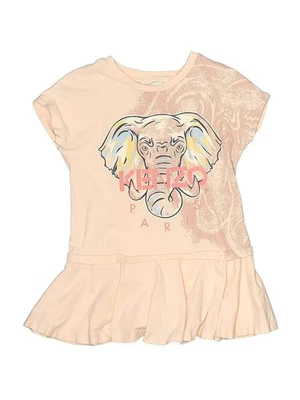 Blusa Kenzo Kids meninas marfim manga curta 3 - Imagem 1 de 2