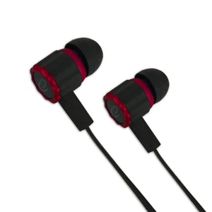 In-Ear Kopfhörer Gaming Ohrhörer 3,5mm Klinke mit Mikrofon Rot Stereo - Bild 1 von 3