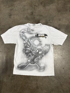 Y2k Lot 29 T-Shirt Mens XXL Marvin the Martian Print Looney Tunes - Picture 1 of 5