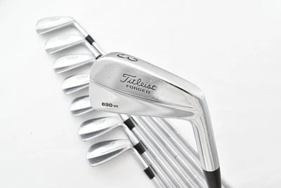 8PCS Titleist 690.MB Iron Set 3-4-5-6-7-8-9-P PW DG S200 S Stiff RH Golf Clubs - Image 1 of 4