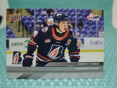 Tarjeta de pre-novato 2024-25 Upper Deck CHL Emmitt Finnie Detroit Red Wings #209 Foto 1 de 2