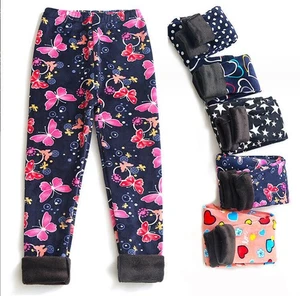 Kinder Thermo Leggins Winter Hose Leggings Jeggings Mädchen Winterleggings DE - Bild 1 von 31