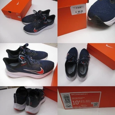 Nike Zoom Winflo 7 Herren Sneaker Turnschuhe EUR 44,5 US 10,5 midnight navy - Bild 1 von 4