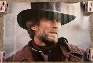 Poster film Pale Rider 1985 22x32,5 Clint Eastwood laminato - Foto 1 di 1