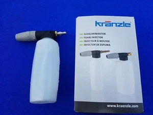 BOTELLA DE ESPUMA DE NIEVE JETWASH KRANZLE CON MINI MACHO DE ACERO INOXIDABLE 11.6M COMPATIBLE - Imagen 1 de 12