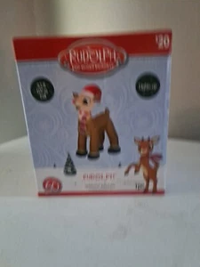 Rudolph 60° anniversario 3,5 piedi Illumina LED, Gonfiabile Soffiato Natalizio - Foto 1 di 7