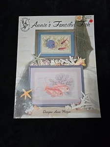 Pegasus Pub. Annie's Fanciful Fish Cross Stitch Pattern Anne Morgan Design - Picture 1 of 7