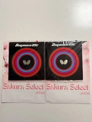 Butterfly Dignics 09C Red Black Super Thick TA 2.1 mm 06070 Table Tennis Rubber - Image 1 of 4