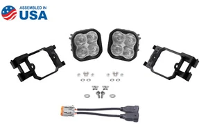 SS3 LED Fog Light Kit for 11-14 Subaru WRX/STi Max White w/Amber Backlight - Picture 1 of 13