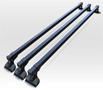 Roof Rack - 3 Bars System For Citroen Berlingo 2008 - 2016 Van Top Tubes Rails - Image 1 of 4