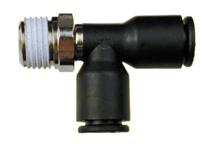 Legris LF3000 Male Run Tee Push In Fittings with BSP Tapered Threads 3103 - Picture 1 of 1